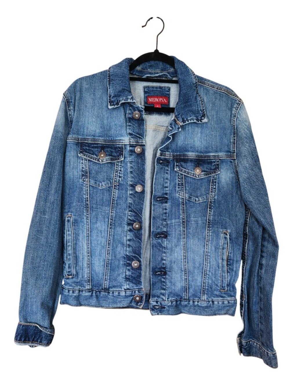 Merona denim Jean Jacket Festival Womens size Small